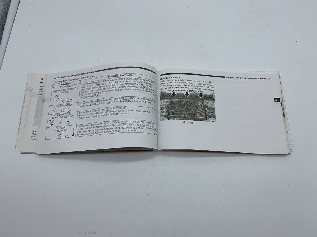 2006 Dodge Stratus Sedan Owners Manual OEM R01B09024