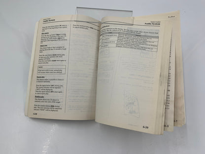 2004 Mazda 6 Owners Manual with Case OEM B03B56023