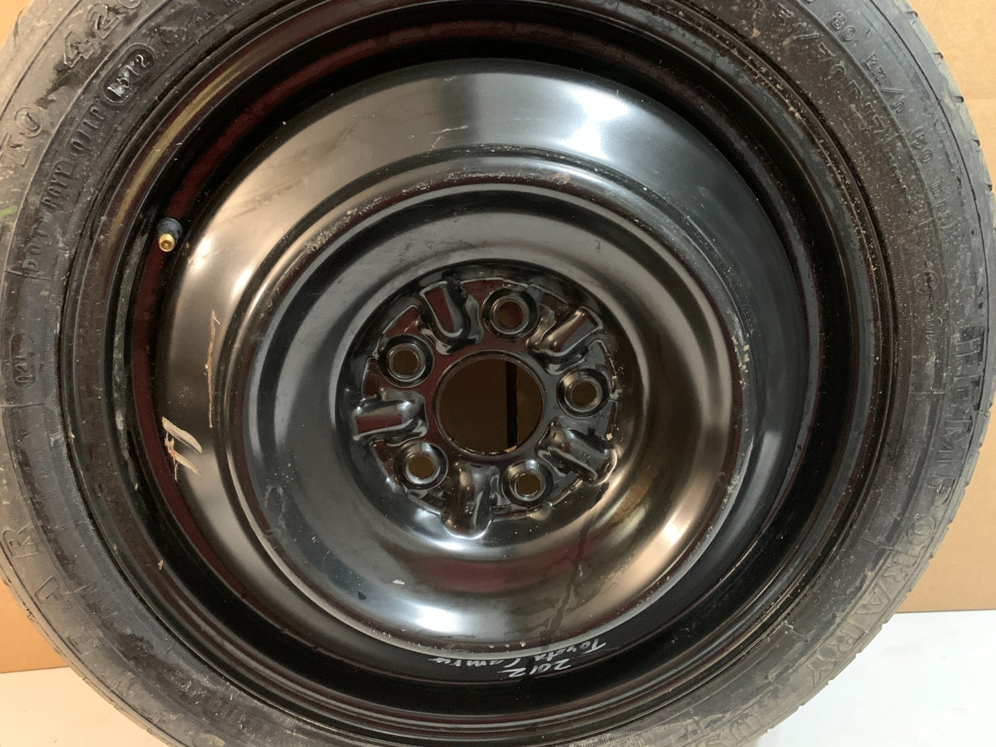 2007-2017 Toyota Camry 17" Spare Tire Wheel Compact Donut Emergency T155/70D17