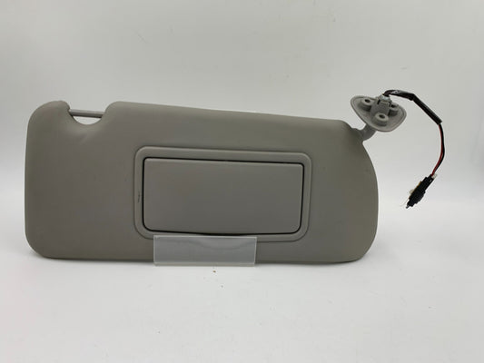 2004-2009 Cadillac SRX Passenger Sun Visor Illuminated Gray OEM D04B33090