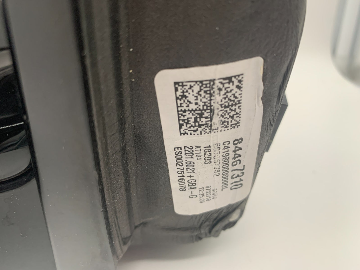 2018-2021 Chevrolet Traverse Driver Power Door Mirror Black OEM