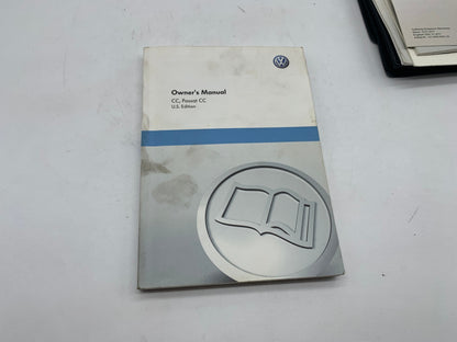 2012 Volkswagen Passat Owners Manual Set with Case OEM R01B33009