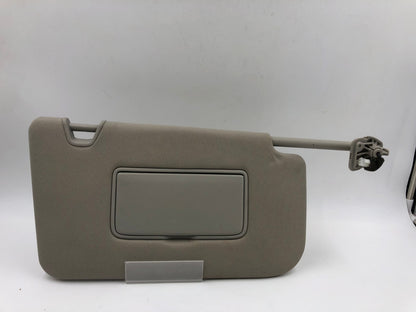 2014-2017 Nissan Rogue Passenger Sun Visor Gray Illuminated OEM C03B09085