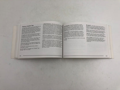 2005 Chevrolet Impala Owners Manual OEM A02B24026