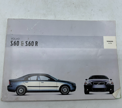 2003 Volvo S60 S60R Owners Manual OEM A04B01004