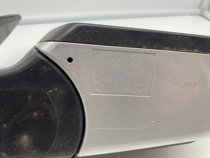 2010-2013 Kia Soul Passenger Side View Manual Door Mirror Silver OEM C03B57006