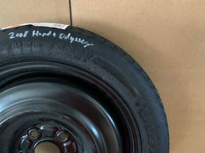 2005-2010 Honda Odyssey 17" Spare Tire Compact Donut T135/80D17 OEM Wheel