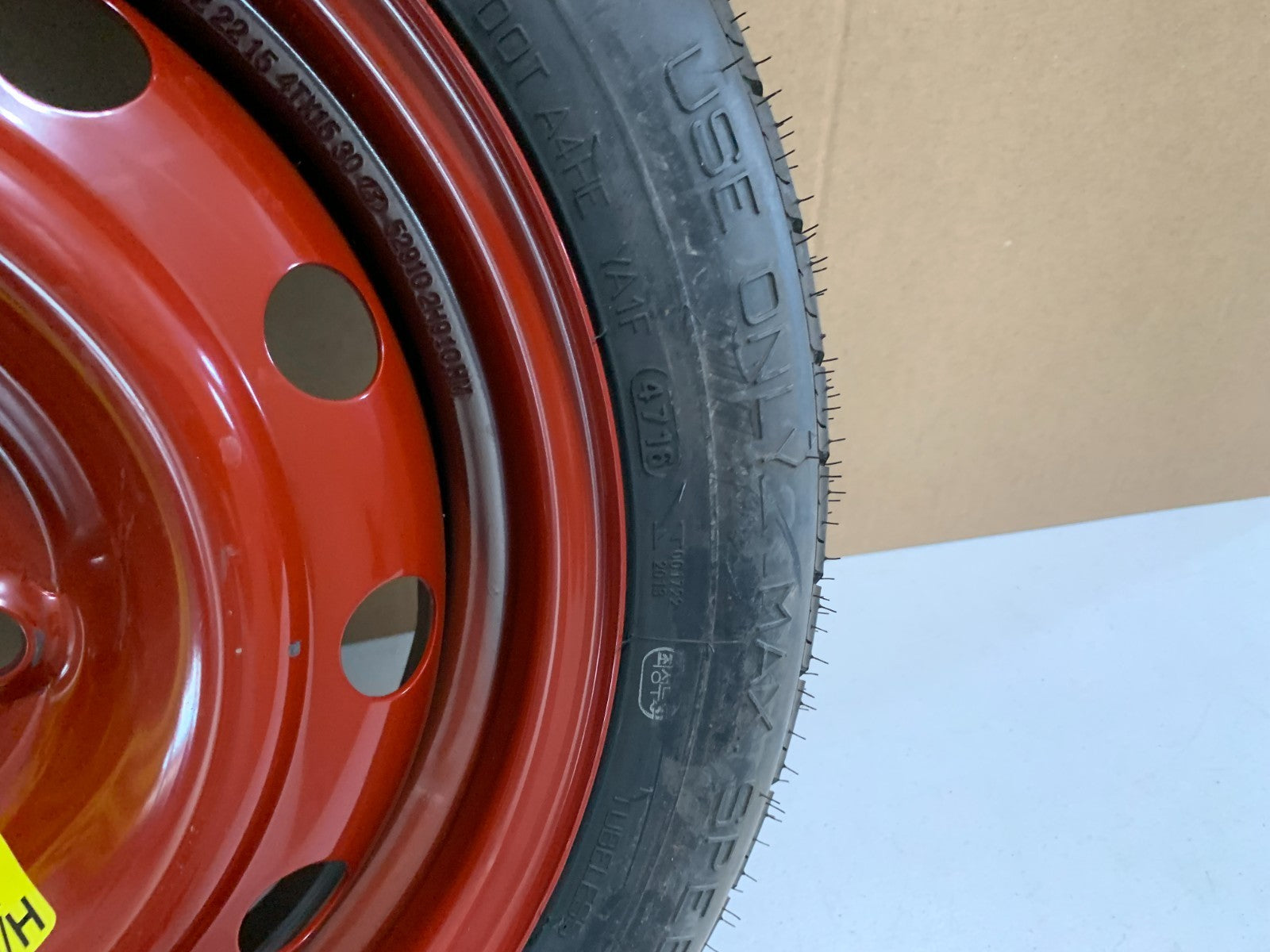 2010-2020 Hyundai Elantra 15" Spare Tire Compact Donut T125 80D15 OEM