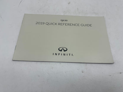 2019 Infiniti QX50 QX 50 Owners Manual Set with Case OEM