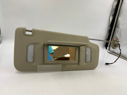 2013-2017 Cadillac XTS Passenger Sun Visor Tan Illuminated OEM E01B36001