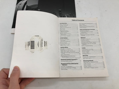 2013 Ford Escape Owners Manual Set with Case OEM B04B49059