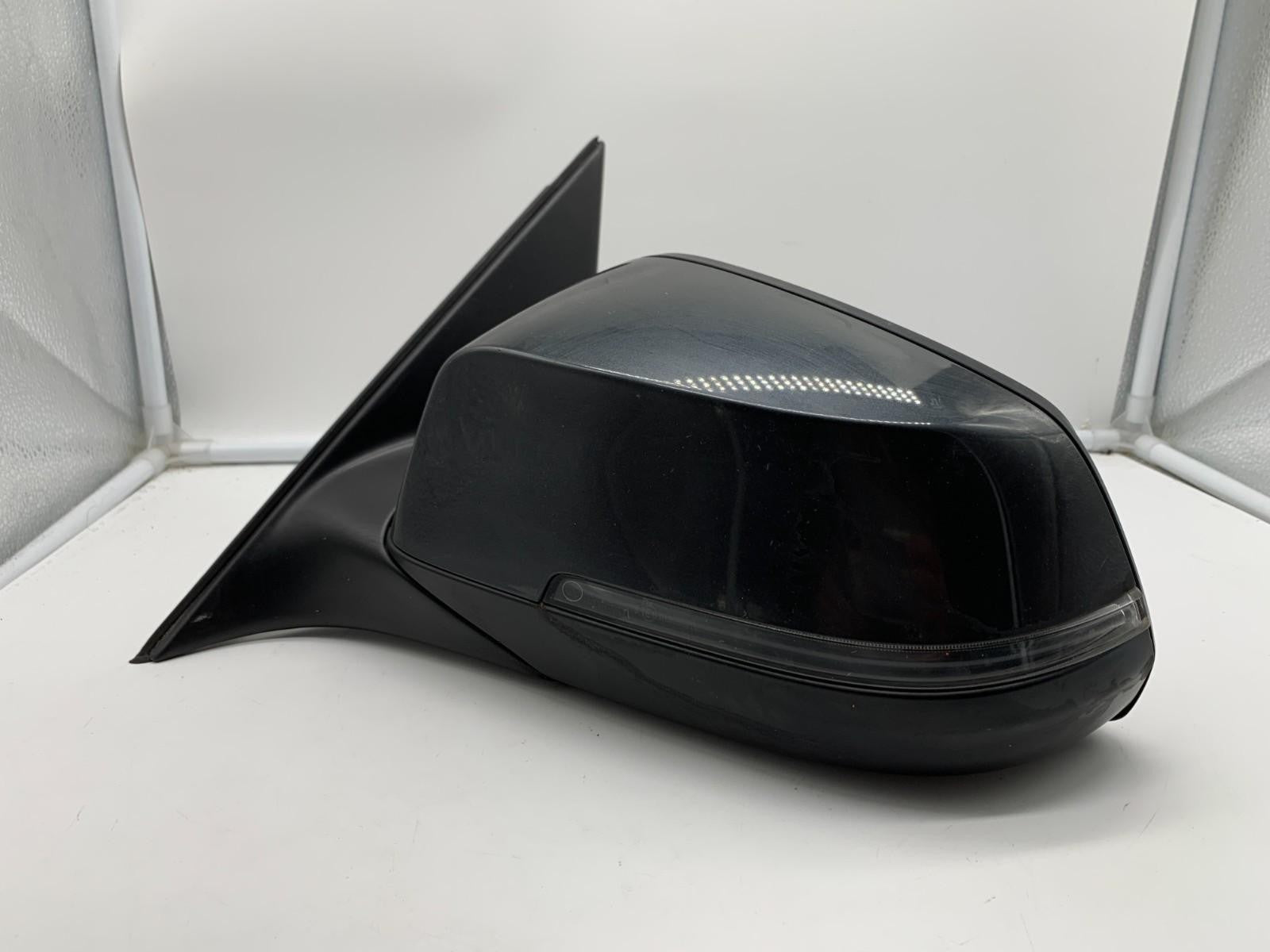 2014-2016 BMW 535i Driver Side View Power Door Mirror Black OEM D02B42005