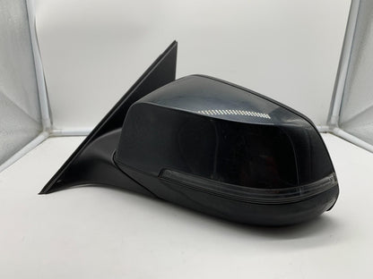 2014-2016 BMW 535i Driver Side View Power Door Mirror Black OEM D02B42005