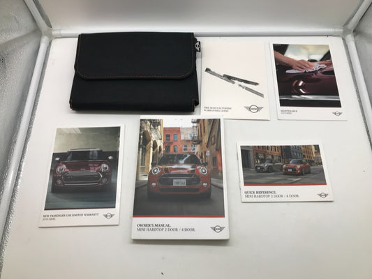2019 Mini Hardtop 2DR 4DR Owners Manual Set with Case OEM D01B56053