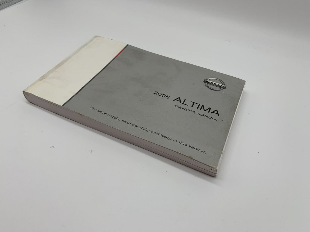 2005 Nissan Altima Owners Manual OEM B03B17010