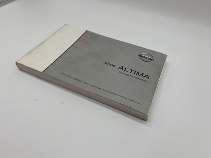 2005 Nissan Altima Owners Manual OEM B03B17010