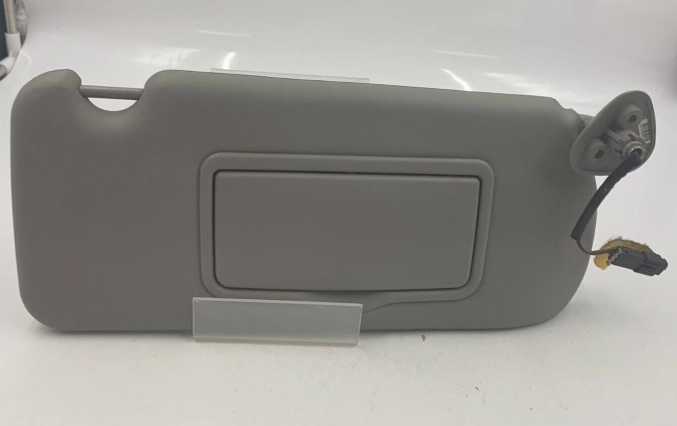 2007-2009 Cadillac SRX Passenger Sun Visor Illuminated Gray OEM D02B33080