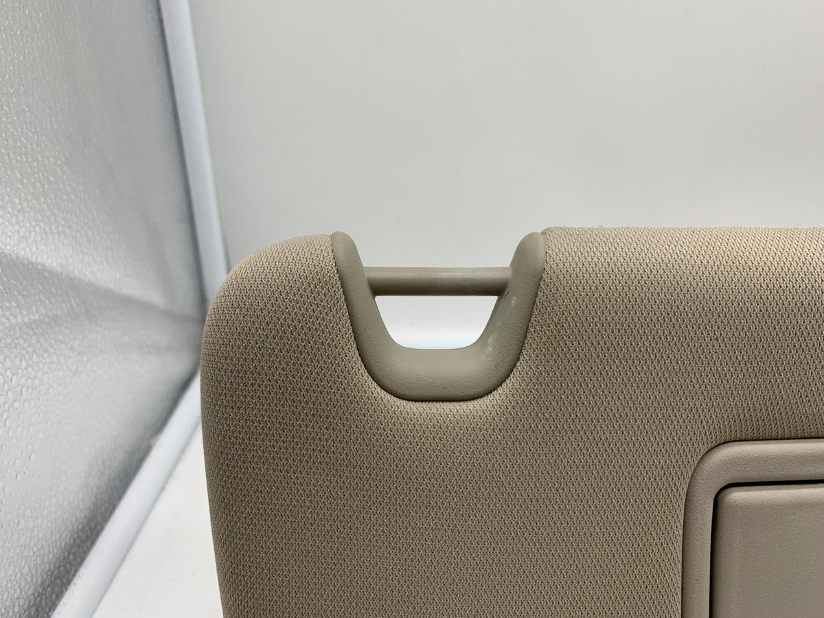 2007-2009 Lincoln MKZ Passenger Sun Visor Beige Illuminated A03B40001