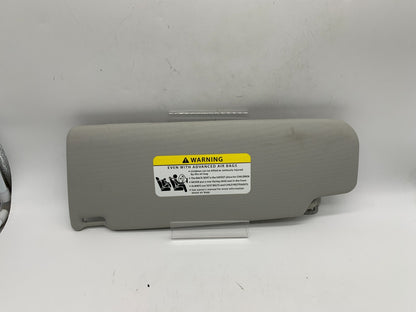 2011-2018 Volkswagen Jetta Passenger Sun Visor Gray Illuminated OEM D03B42003