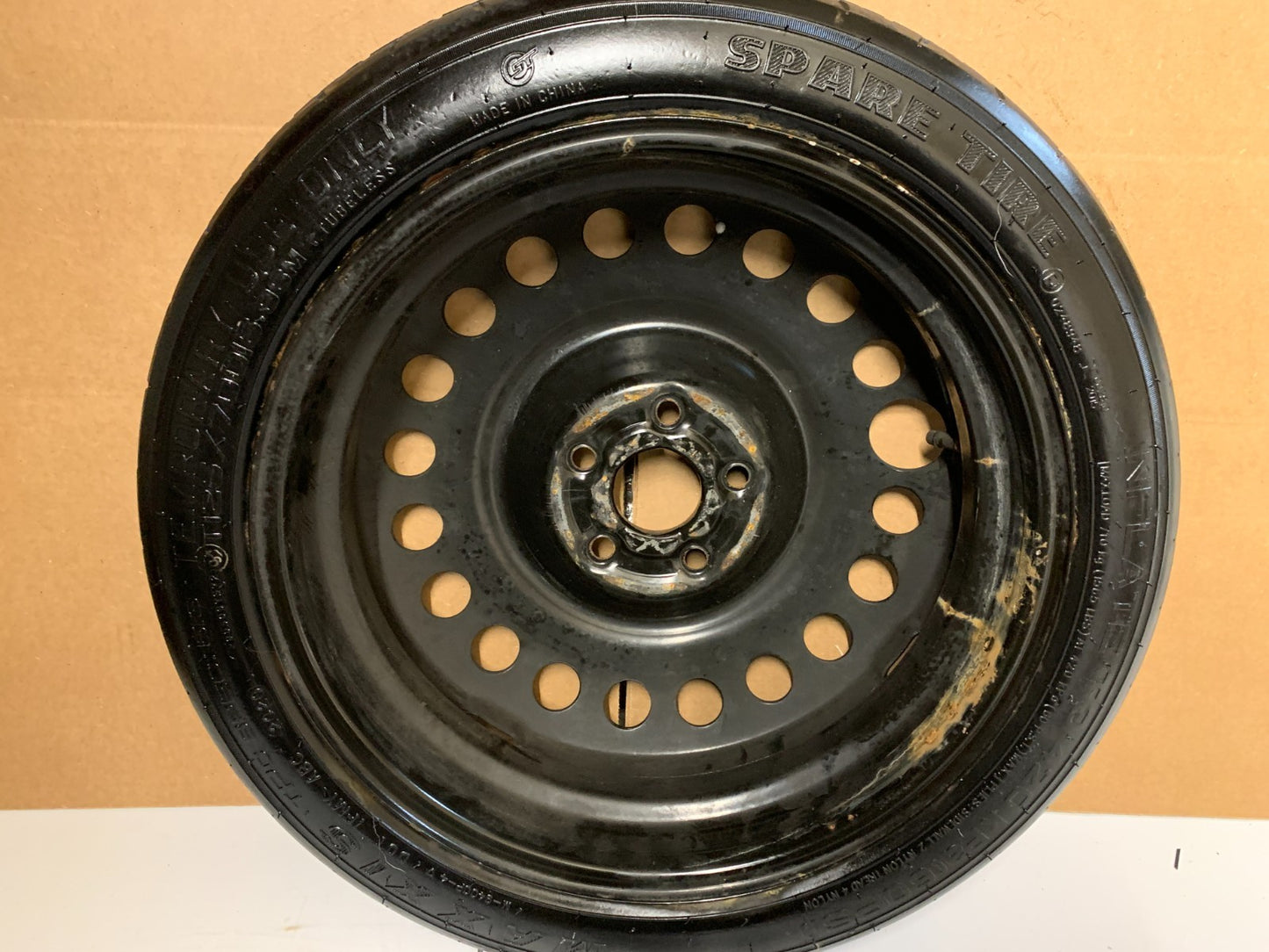 2013-2023 Chevrolet Trax 16" Spare Tire Wheel Compact Donut T125/70R16 96M