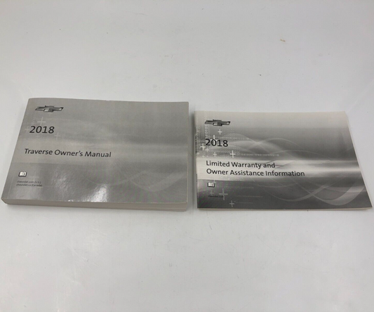 2018 Chevy Traverse Owners Manual Set OEM A04B21087
