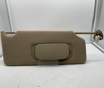 2005-2012 Toyota Avalon Passenger Sun Visor Beige Illuminated OEM A03B06003