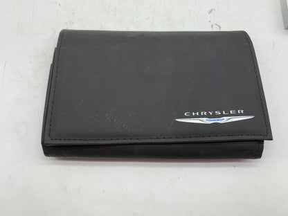 2018 Chrysler Pacifica Owners Manual with Case OEM A04B35011