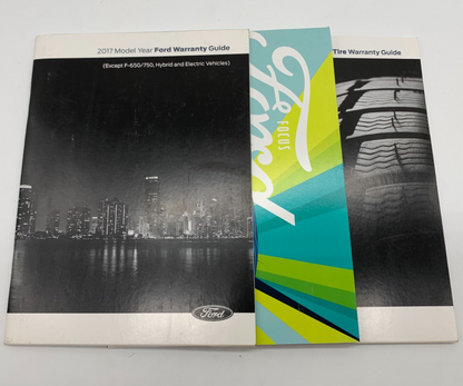 2017 Ford Focus Owners Manual Set OEM C02B20011