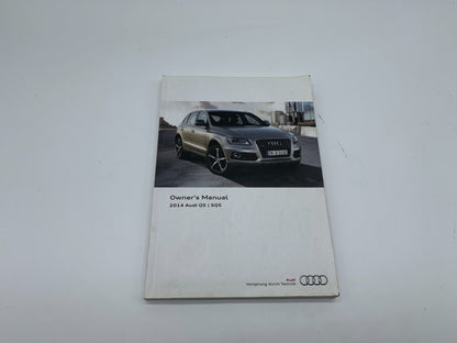 2015 Audi Q5 SQ5 Owners Manual OEM A01B50013