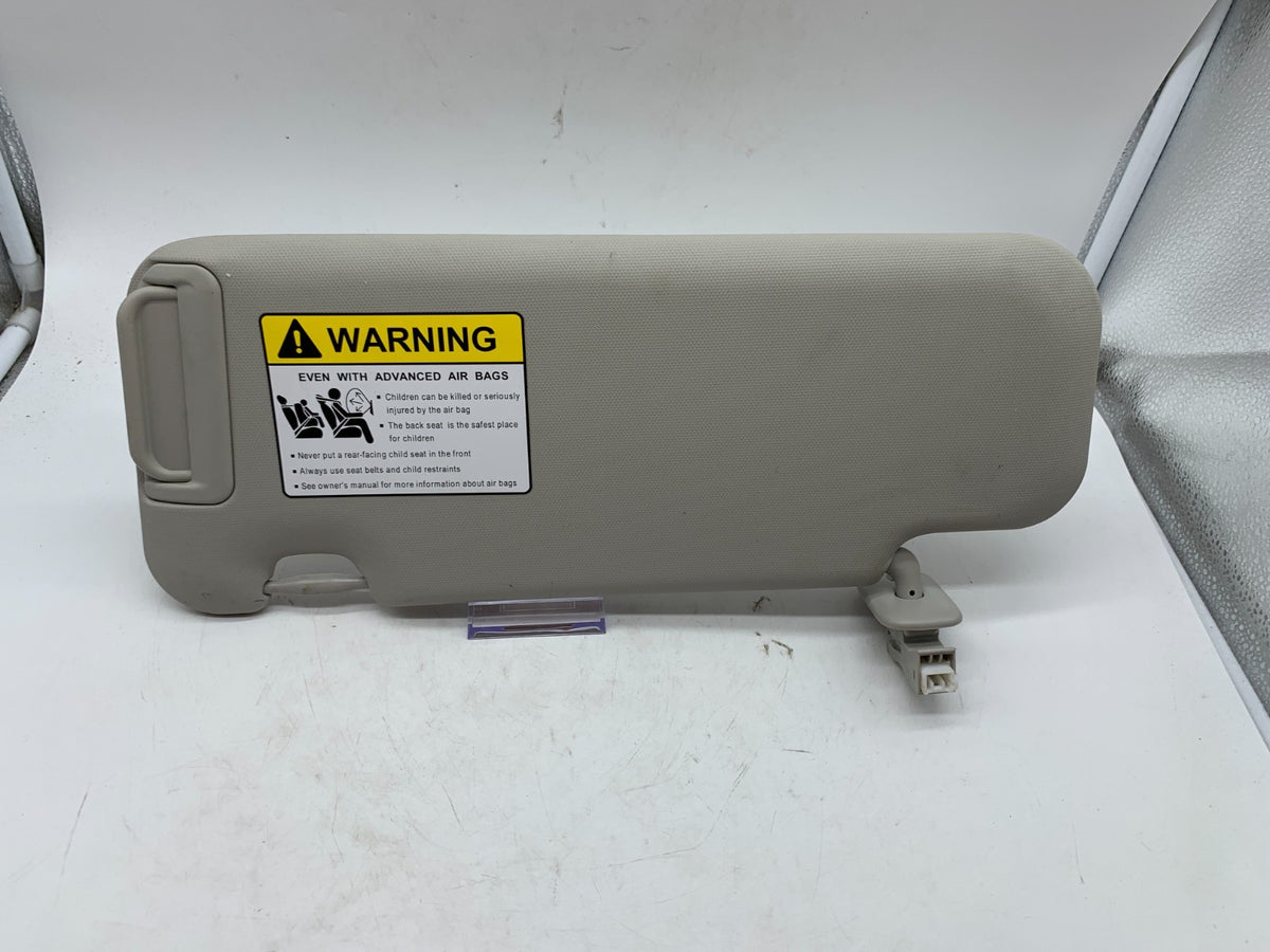 2014-2018 Mazda 3 Passenger Sun Visor Gray Illumination OEM B03B35002