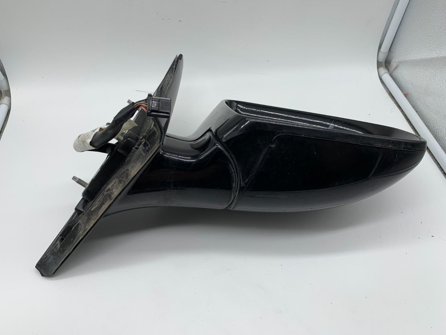 2013-2016 Nissan Pathfinder Passenger Side Power Door Mirror Black OEM A01B51001