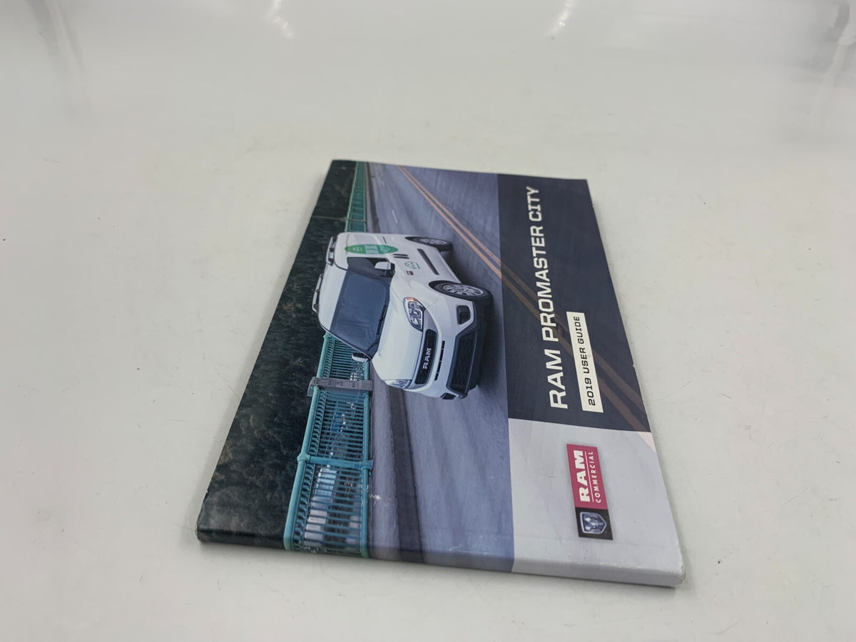 2019 Ram Promaster Owners Manual OEM B04B15034