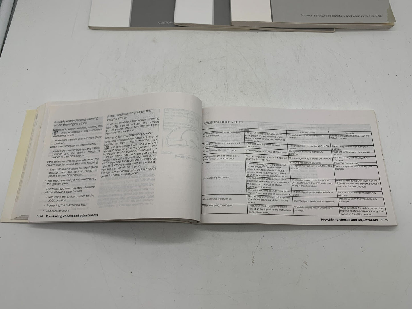 2019 Nissan Versa Sedan Owners Manual Set with Case OEM D02B70012