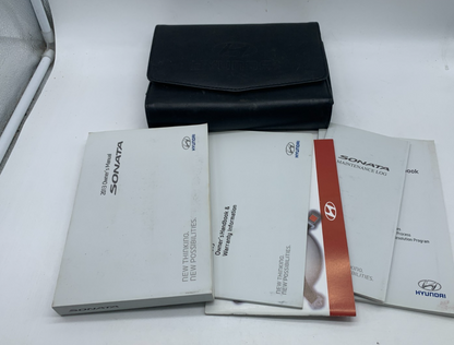 2013 Hyundai Sonata Owners Manual Set with Case OEM D03B68003