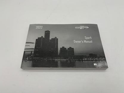 2022 Chevrolet Spark Owners Manual OEM A01B24017