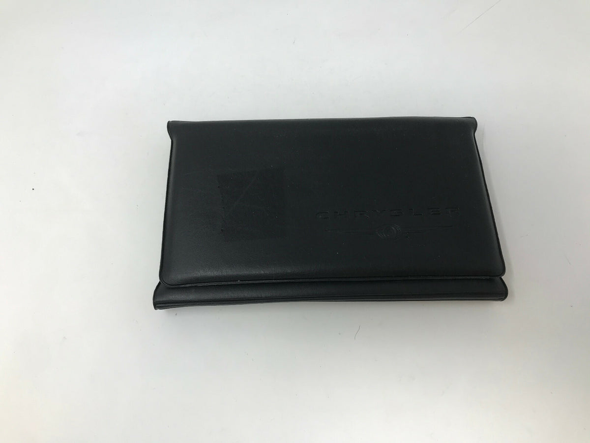 2004 Chrysler Town & Country Owners Manual with Case OEM B01B49036