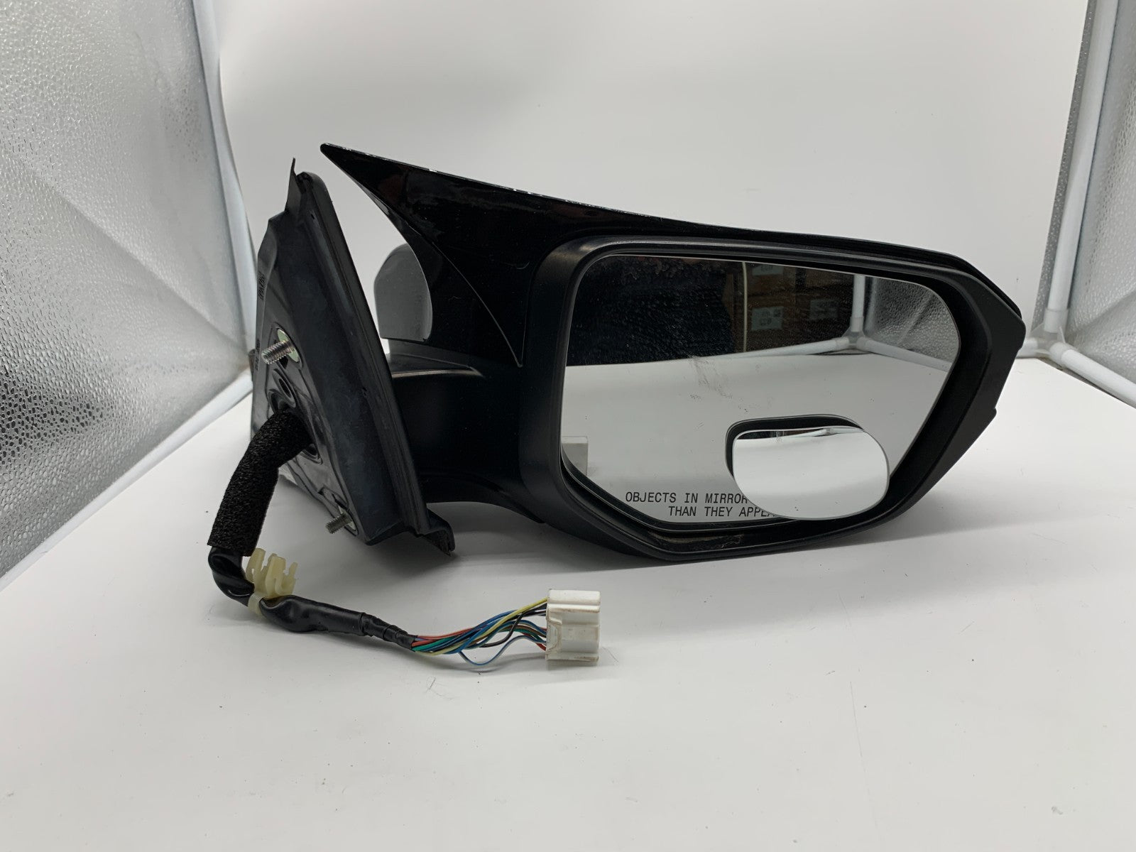 2017-2021 Honda Civic Passenger Side View Power Door Mirror Black OEM C01B56010
