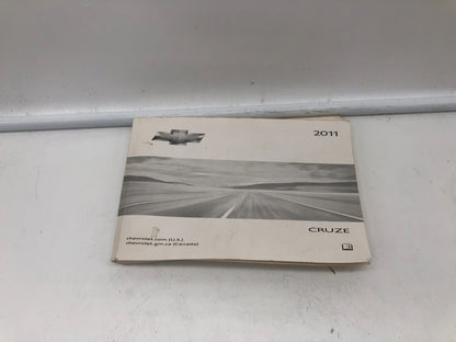 2011 Chevrolet Cruze Owners Manual OEM B03B44013