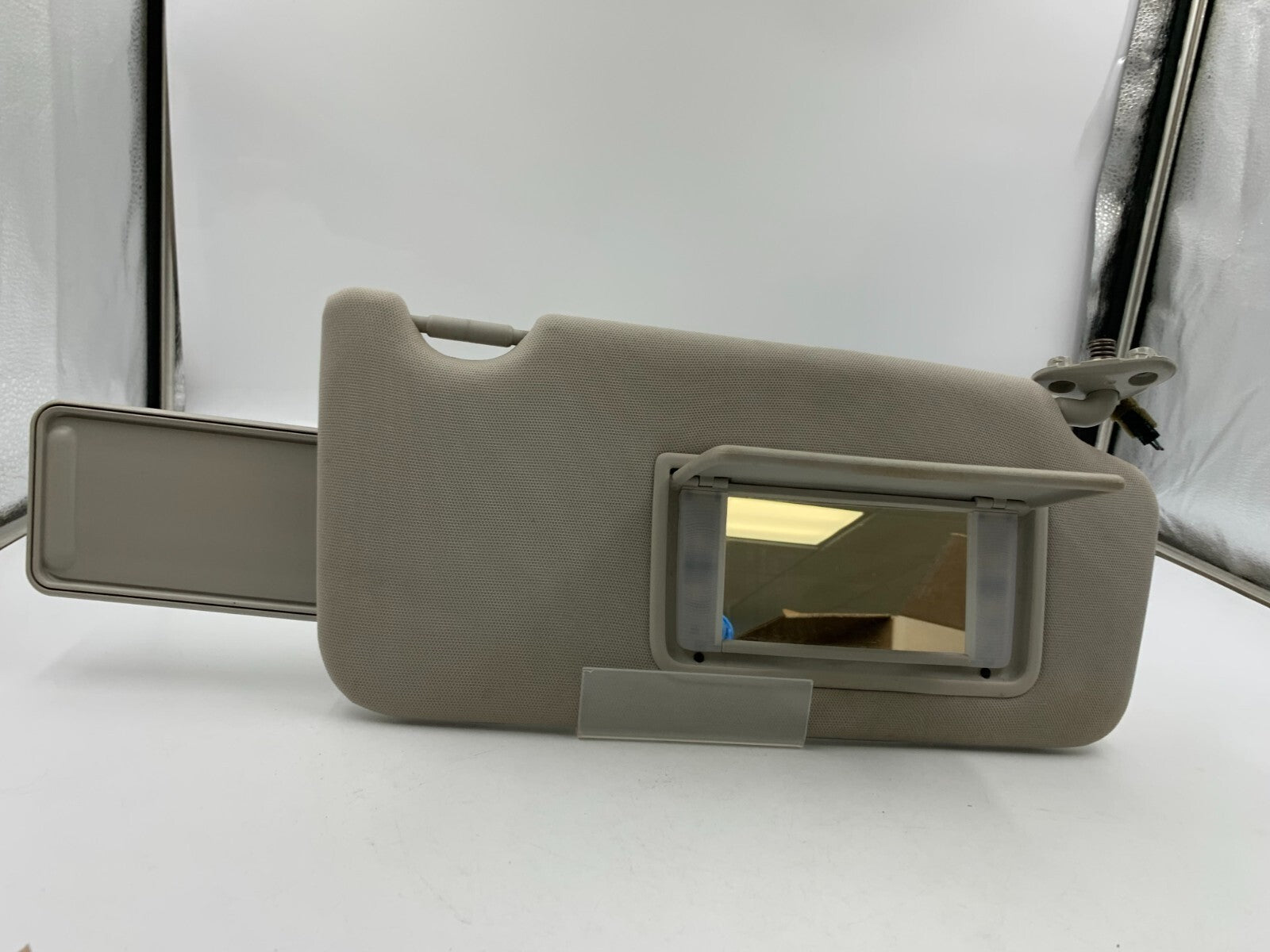 2010-2014 Subaru Legacy Passenger Sun Visor Gray Illuminated OEM D01B46082