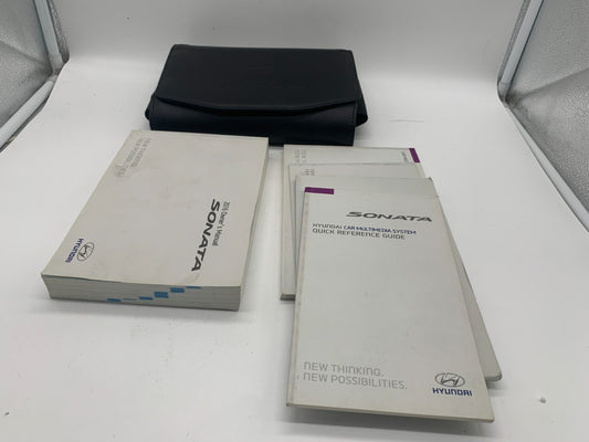 2016 Hyundai Sonata Owners Manual Set with Case OEM A02B46054