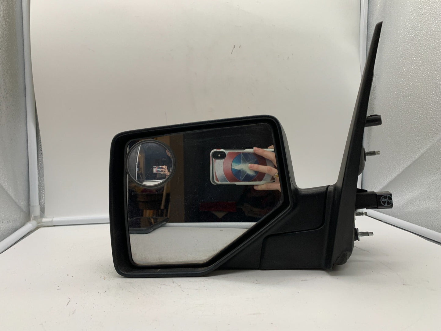 2006-2010 Ford Explorer Driver Side View Power Door Mirror Black OEM E03B17074