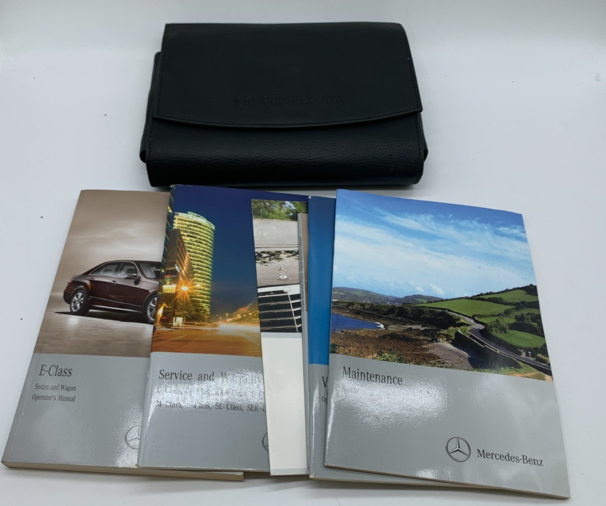 2011 Mercedes-Benz E-Class EClass Owners Manual Set with Case OEM B02B32042