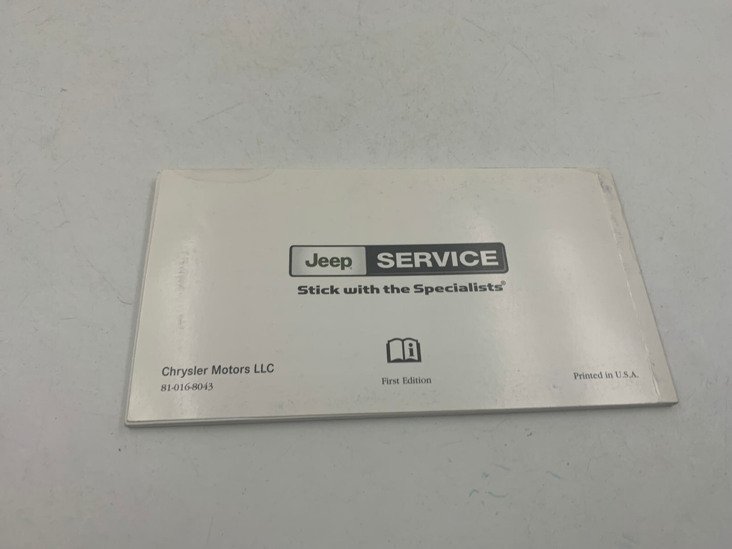 2008 Jeep Compass Owners Manual Set with Case OEM B02B26052