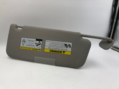 2019-2021 Hyundai Santa Fe Driver Sun Visor Gray OEM B01B29042