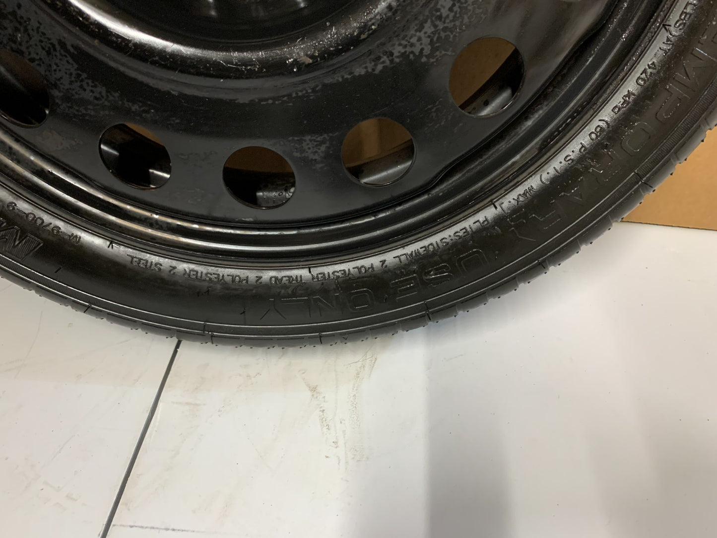 2007-2014 Ford Edge Spare Tire 17" Wheel Compact Donut T145/70R17