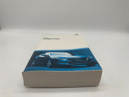 2018 Mazda 3 Owners Manual Set with Case OEM A02B36012