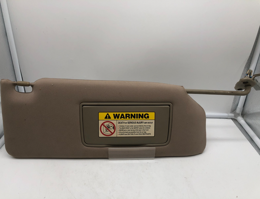 2006 Honda Ridgeline Passenger Sun Visor Brown Illumination OEM A01B28067