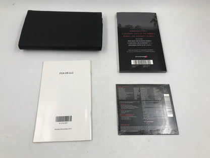 2015 Dodge Charger Owners Manual Set with Case OEM D01B68006