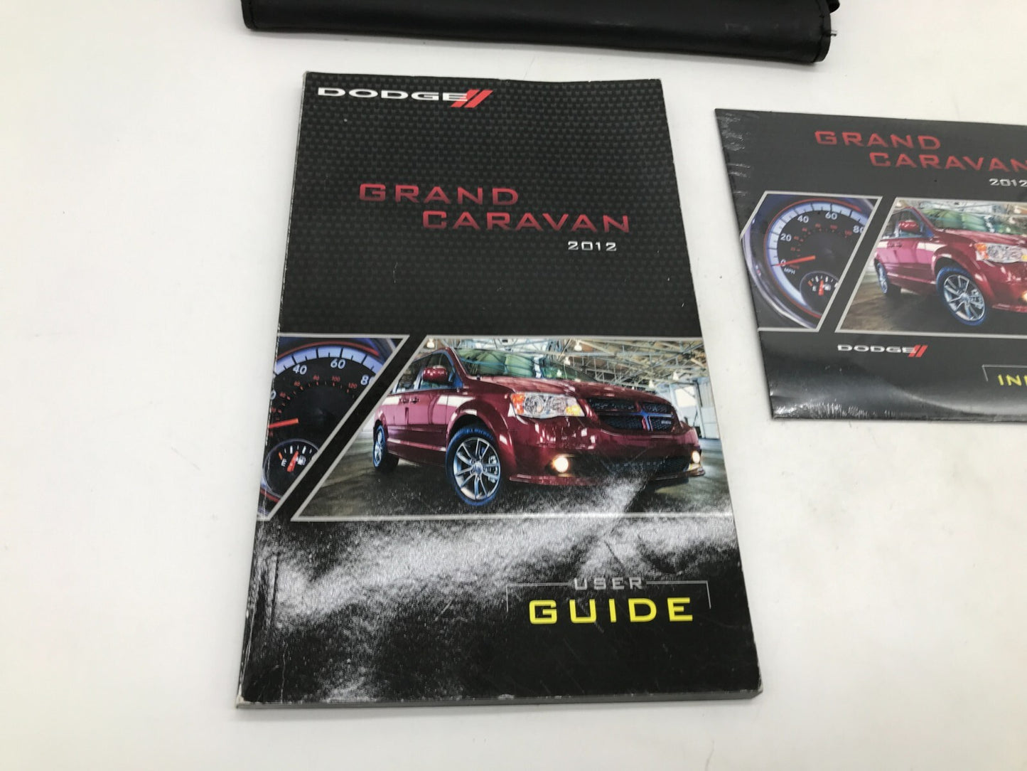 2012 Dodge Grand Caravan Owners Manual Set with Case OEM D04B66008