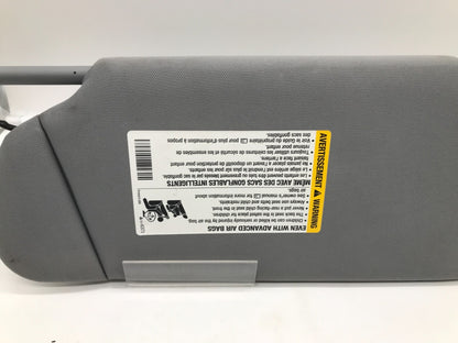 2005-2009 Buick Lacrosse Passenger Sun Visor Gray Illuminated OEM